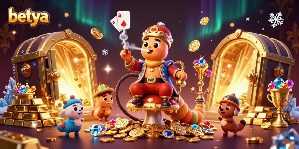 Experience thrilling wins with Betya in this vibrant casino scene.