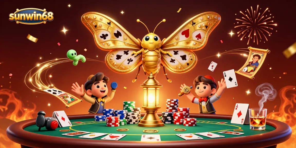 Experience the thrill of winning big with sunwin68 at an enchanting casino scene full of color.