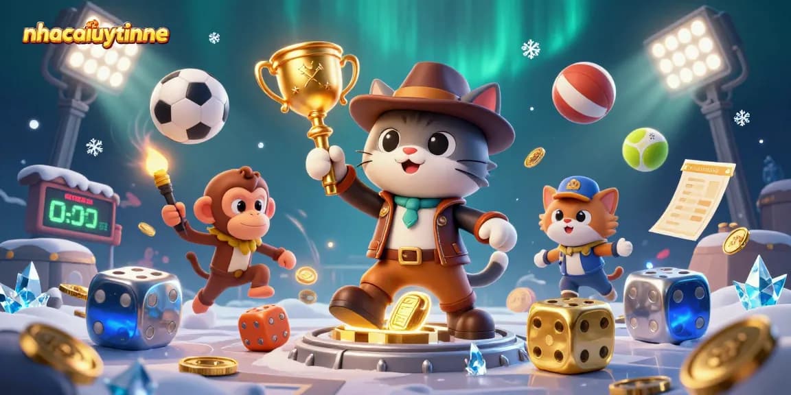 Experience thrilling gaming action with nhacaiuytinne, showcasing a sunken treasure of casino artifacts.