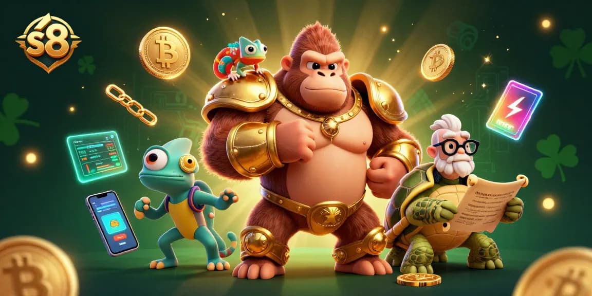 S8 engages players with thrilling gambling adventures in a vibrant casino world.