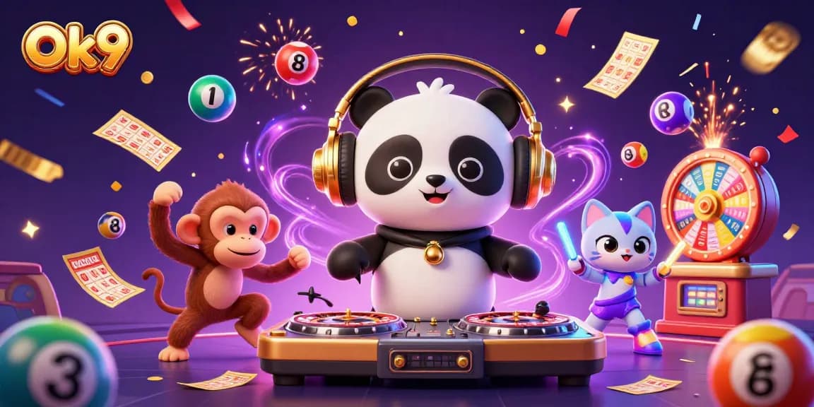 Experience thrilling gaming adventures with Ok9, where colorful elements explode in action.