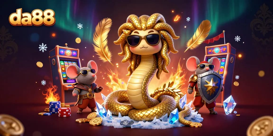 Spin the reels of da88 for thrilling wins amidst a vibrant casino scene.