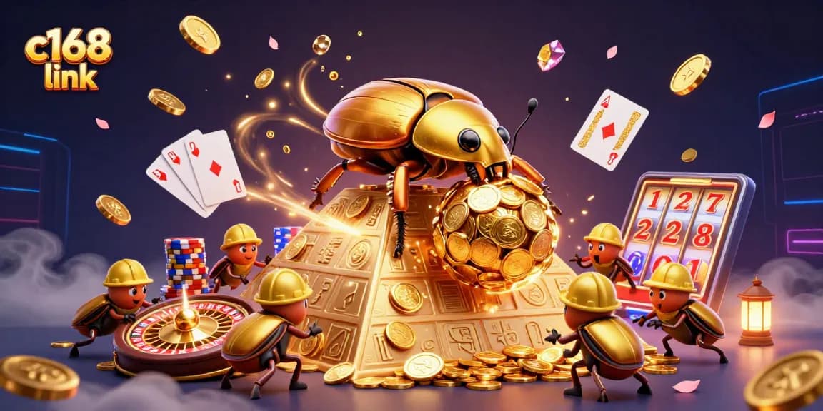 Spin the reels with c168 link's thrilling games and striking visuals!