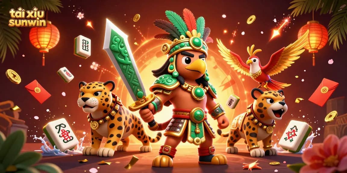 Engage with tài xỉu sunwin through a vibrant 3D casino scene filled with action and excitement.