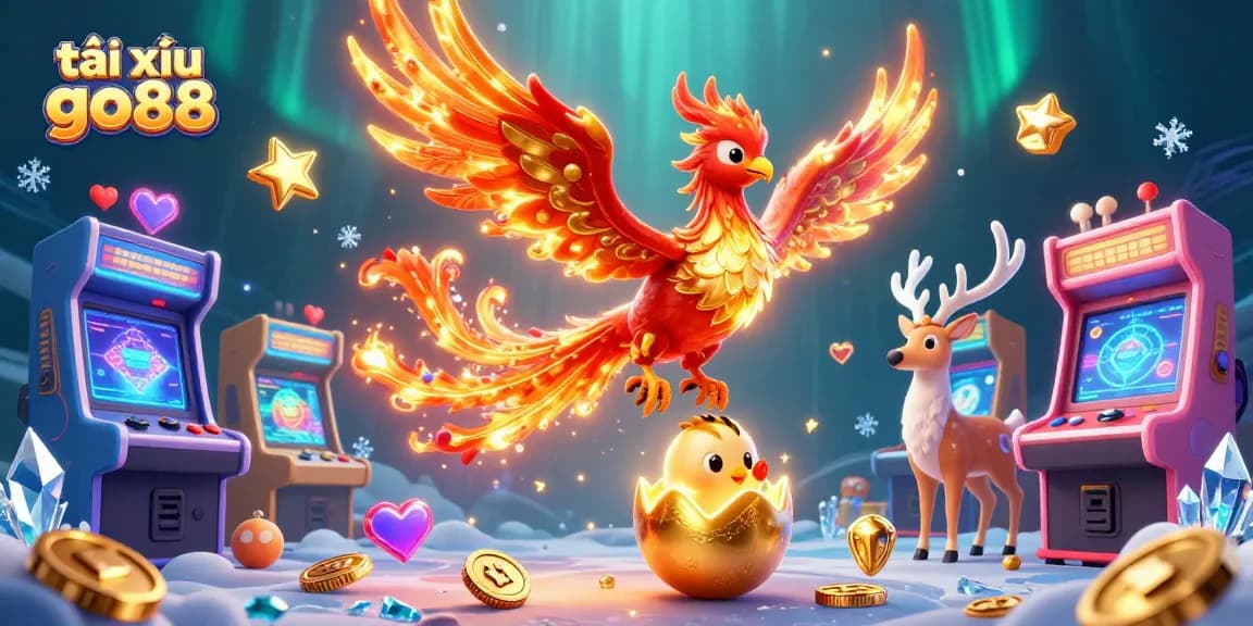 Engage in exciting gameplay with tài xỉu go88 featuring dynamic characters and vibrant casino elements.
