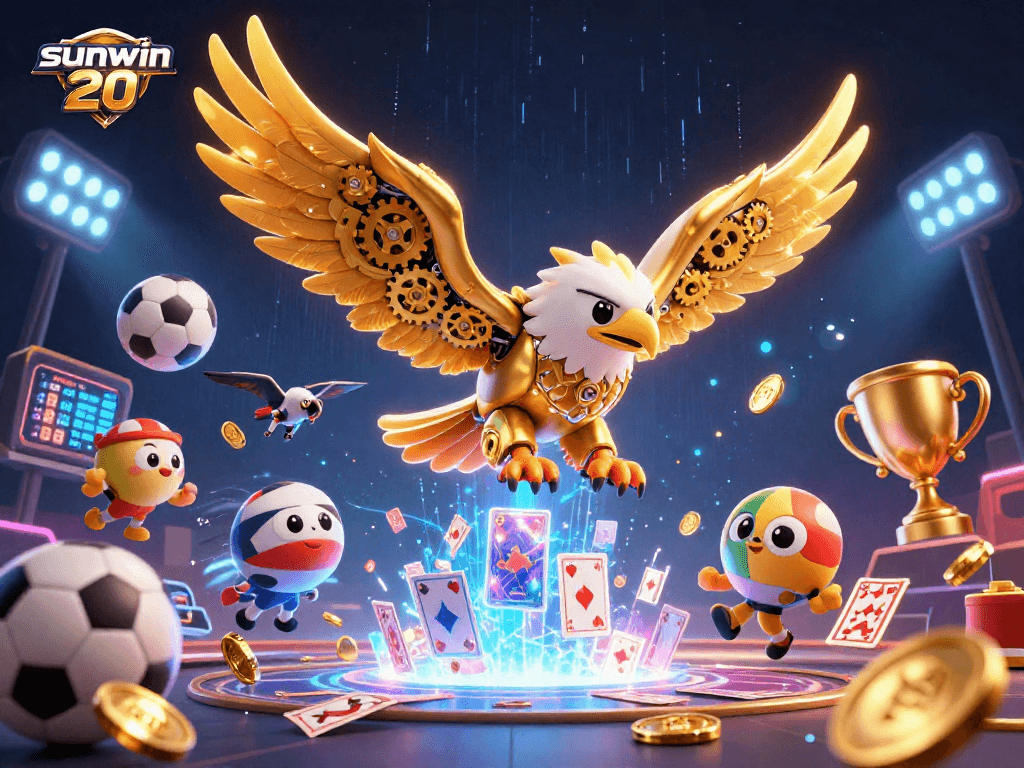 Engage with sunwin 20 in a thrilling 3D casino adventure featuring dynamic gaming elements.