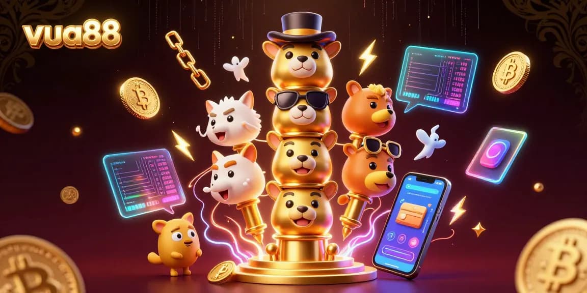 Experience the vibrant gaming world of vua88 with dynamic 3D representation of casino action.