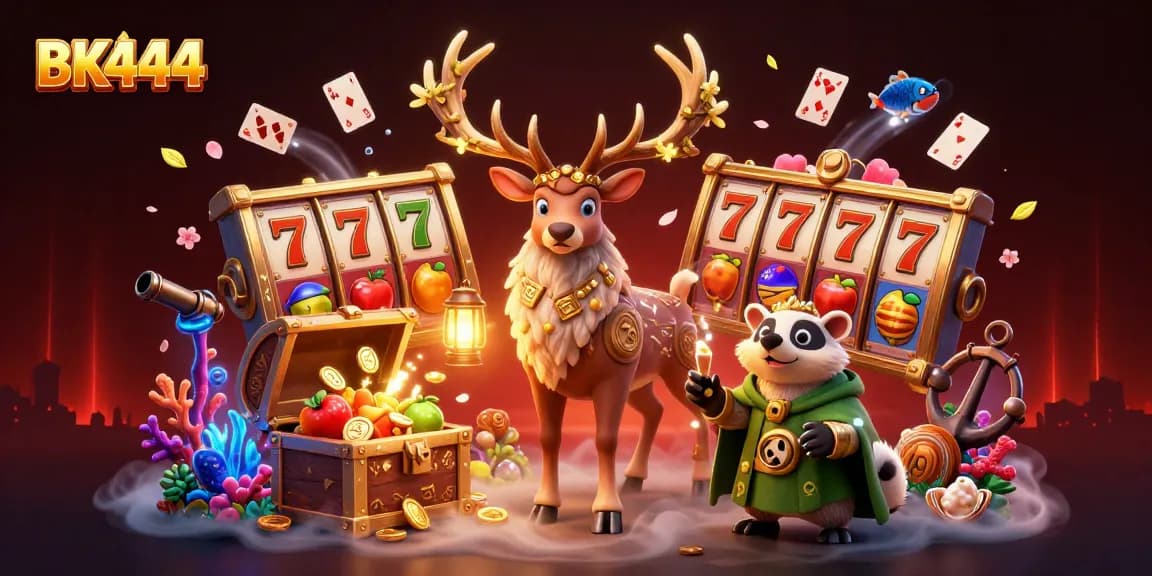 Experience winning moments at BK444’s dynamic casino scene filled with captivating jackpot elements.