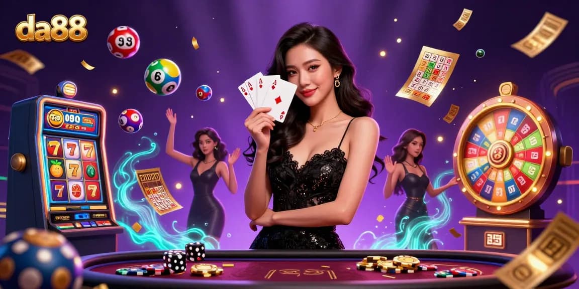 Win big with da88 while enjoying a vibrant casino environment filled with exciting elements!