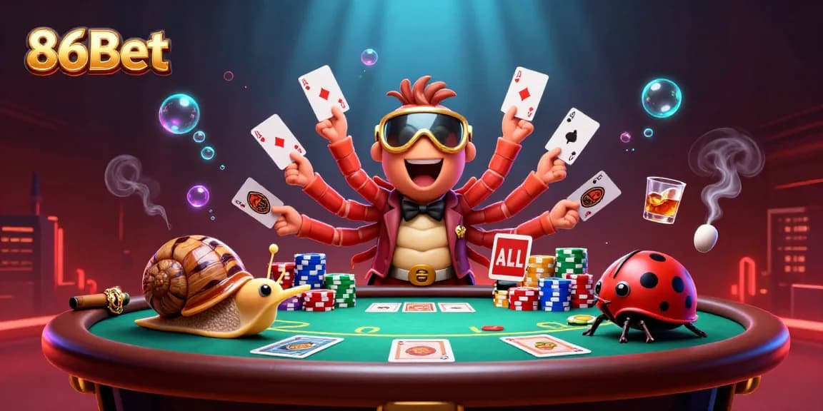 Engage in a thrilling casino experience with 86Bet featuring spectacular game elements.