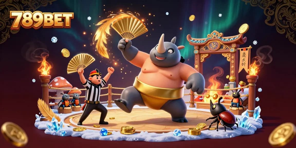 Experience the thrilling gameplay at 789BET with our 3D cartoon illustration showcasing vibrant casino elements.