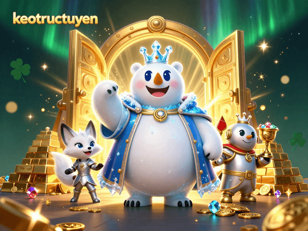 Engage with thrilling keotructuyen odds while surrounded by dazzling treasures and characters.