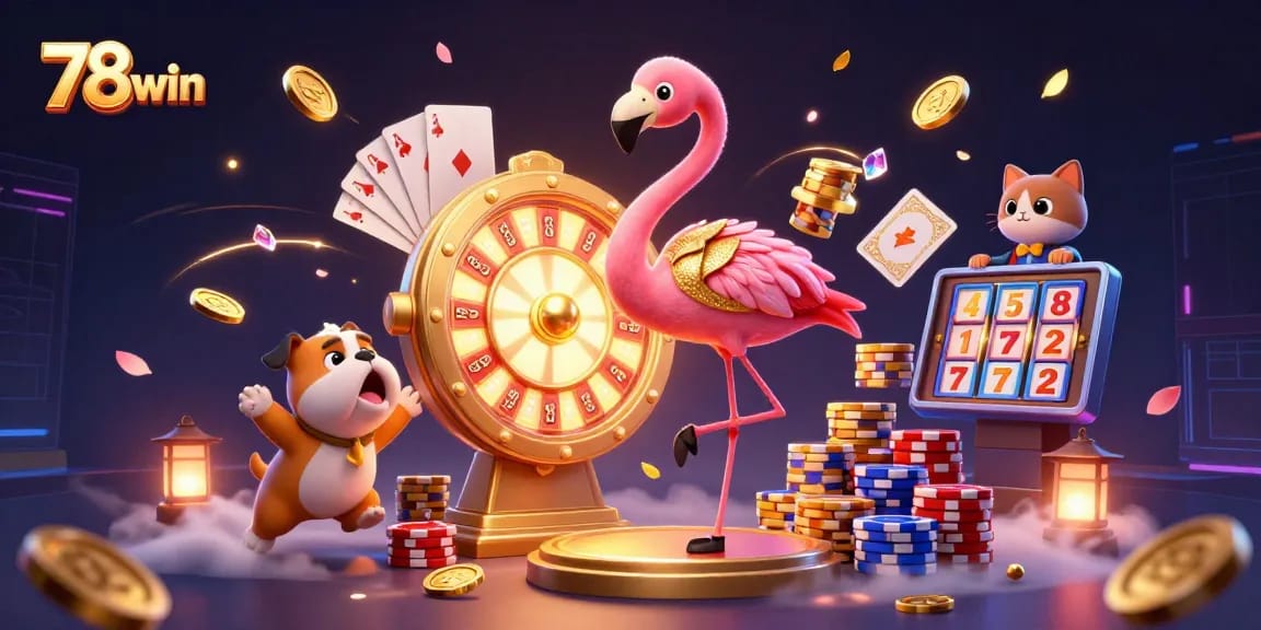 Engage in exhilarating gaming action at 78win with dynamic prizes and animated characters.