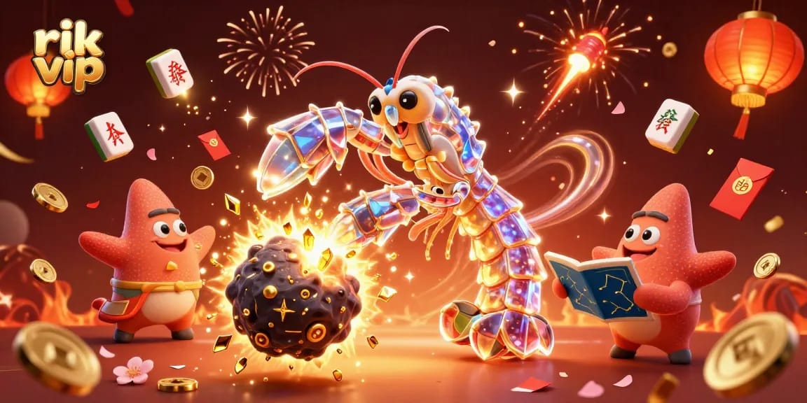 Experience thrill with rik vip while winning golden gems and coins in a vibrant casino atmosphere.