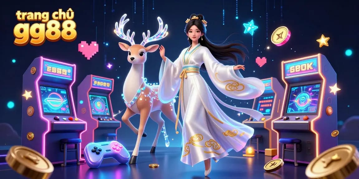 Experience the vibrant gaming atmosphere on trang chủ gg88 with stunning characters and dynamic casino elements.
