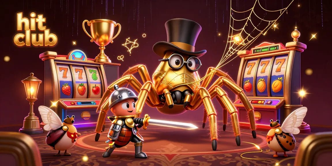 Engage with hit club to strike gold in dynamic casino action, featuring unique characters and games.