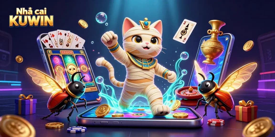 Engage with Nhà cái KUWIN's exciting casino atmosphere filled with dynamic gaming elements.