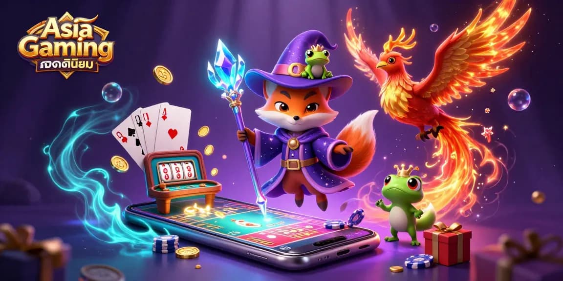 บาคาร่าค่าย Asia Gamingยอดนิยม ช่วยให้คุณเพลิดเพลินกับเกมบาคาร่า ในบรรยากาศคาสิโนออนไลน์ที่ไม่เหมือนใคร