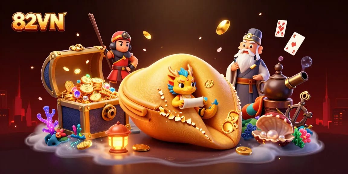 Engage with 82VN's vibrant gambling world, showcasing fortune and exhilaration.