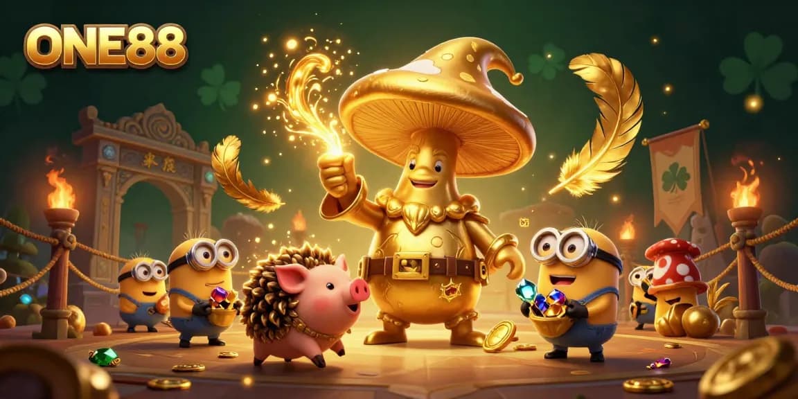 Join the excitement at ONE88, where players embrace the thrill of treasure hunting in a fantasy casino!