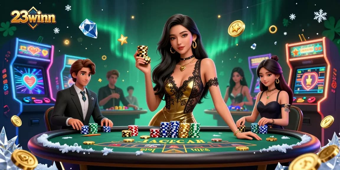 Experience thrilling gaming at 23winn with vibrant casino action and lavish VIP atmosphere.