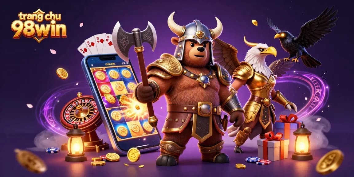 Engage with the dynamic world of trang chu 98win as you explore vibrant casino games and treasures.