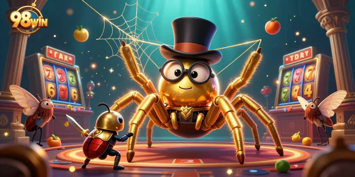 Spin to win big with 98WIN in an exciting slot game adventure filled with vibrant graphics.
