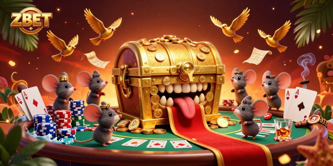 Experience thrilling gameplay at ZBET with exciting poker actions and vibrant casino elements.