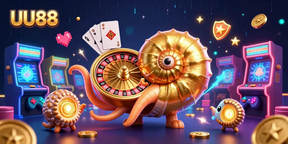 Engage in thrilling gameplay at UU88's casino with vibrant visuals and exciting gaming elements.