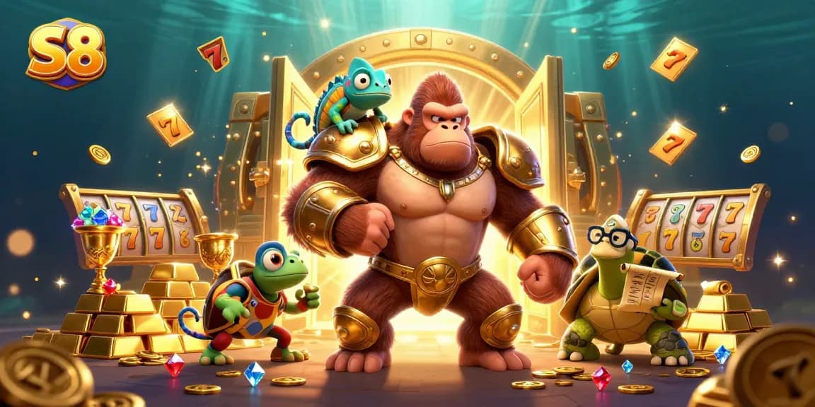 Engage in thrilling casino adventures at S8 with dynamic characters and dazzling treasures.