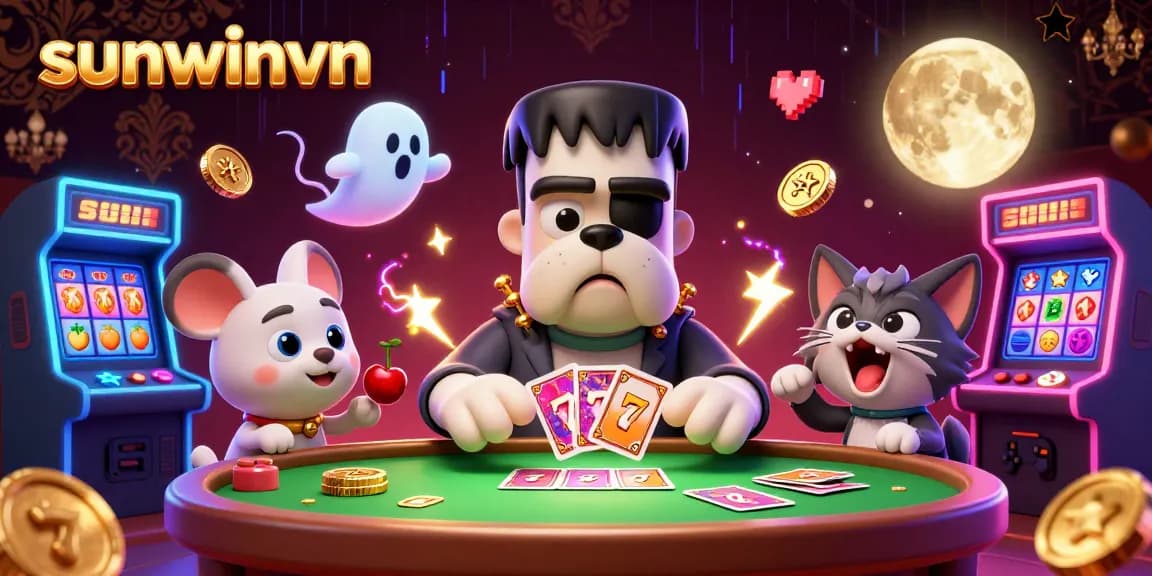 Win at sunwinvn while enjoying the thrill of colorful slot games with engaging characters.