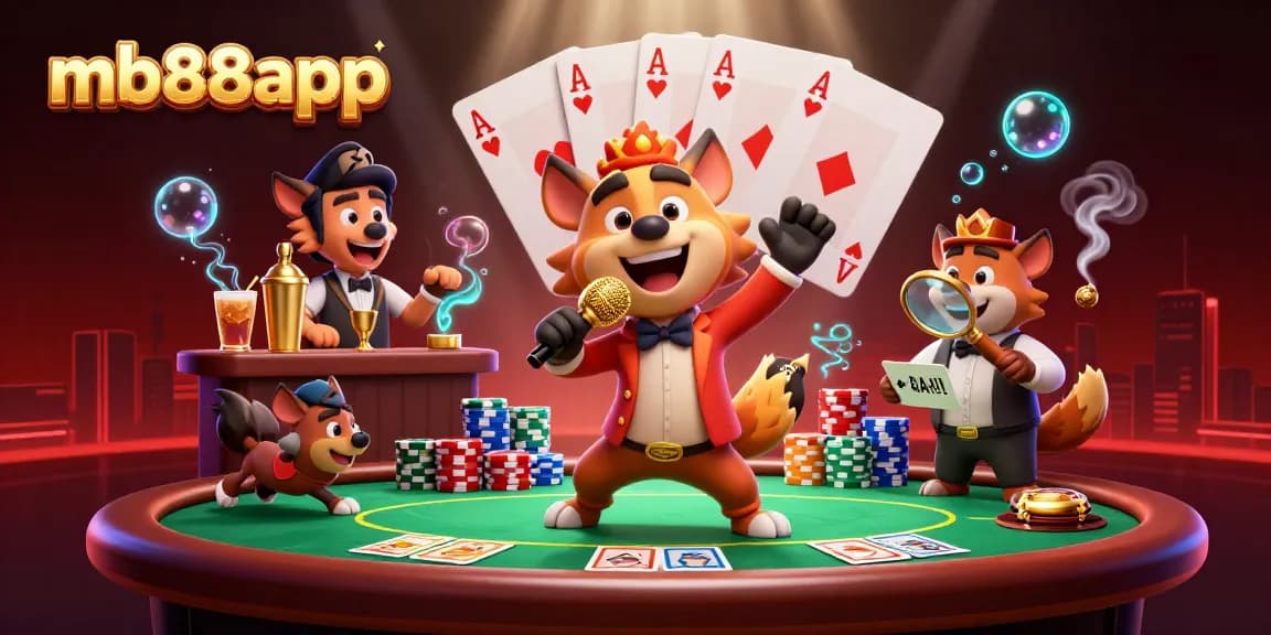 Experience the fun of mb88app with hyenas in a vibrant comedy casino club scene