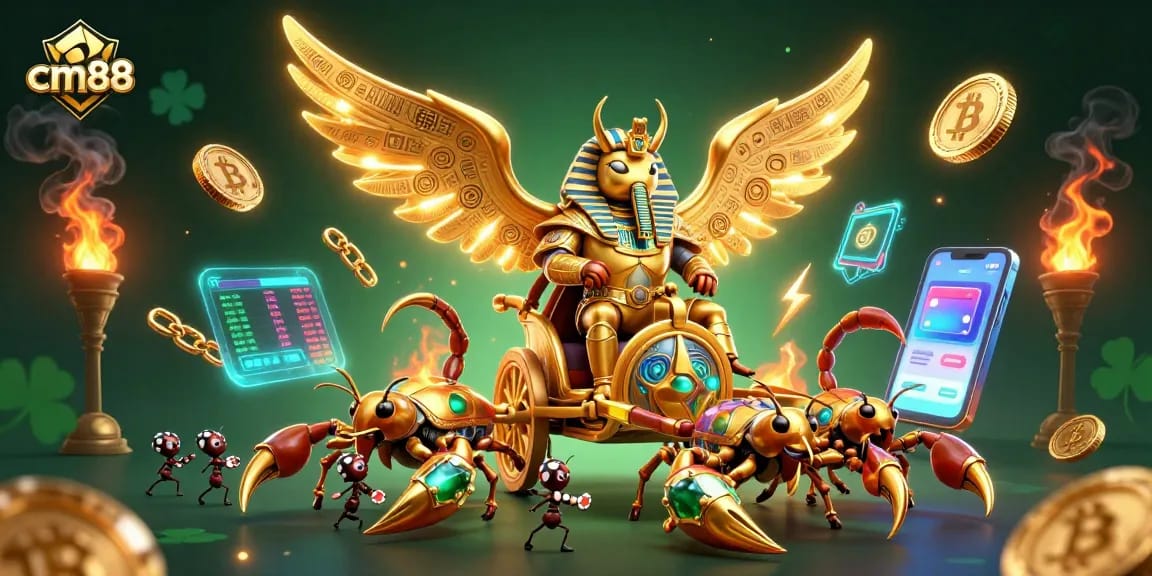 Experience thrilling wins with cm88's vibrant 3D gambling universe featuring iconic casino characters and elements.