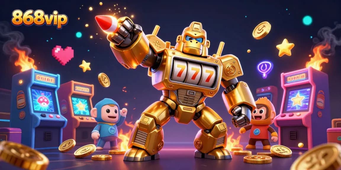 Experience thrilling wins with 868vip's dynamic casino games combined with vibrant arcade elements.