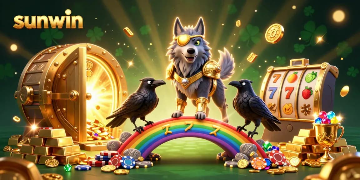 Experience big wins at Sunwin with vibrant slot games and Norse mythology-themed characters!