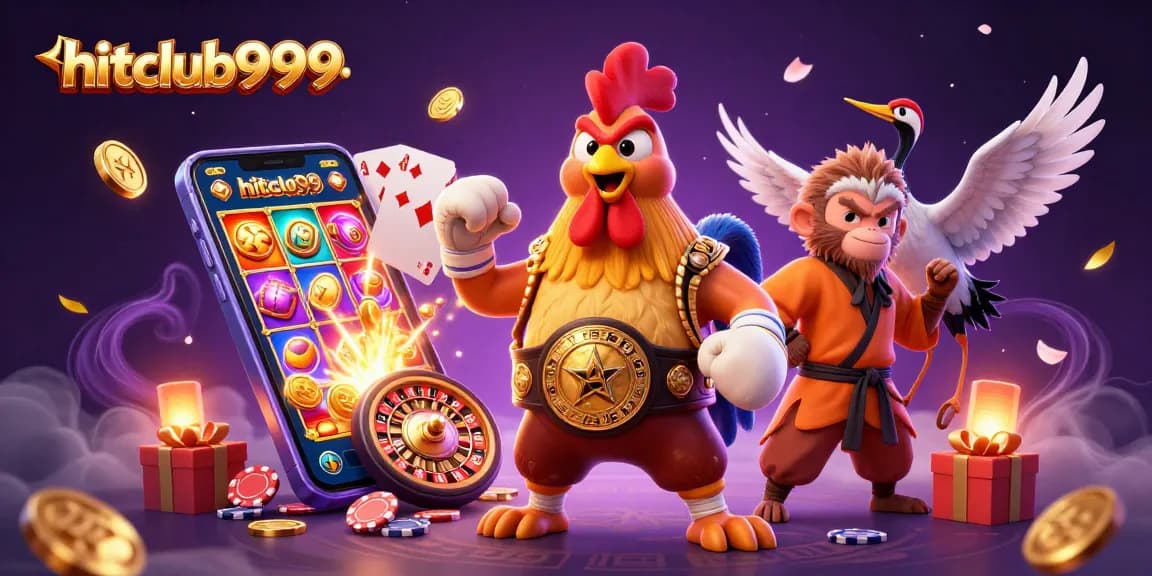 Experience high-stakes gaming adventures with hitclub9999 featuring epic characters and exciting casino elements.