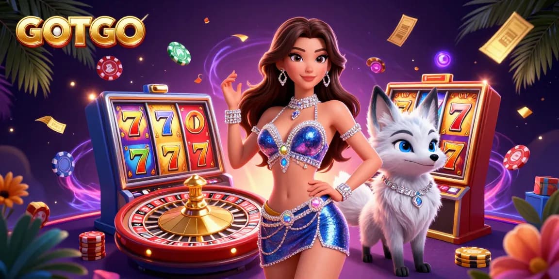 Terlibatlah dengan dunia kasino GOTOTO yang mendebarkan, dipenuhi dengan gulungan slot yang hidup dan elemen permainan yang dinamis.