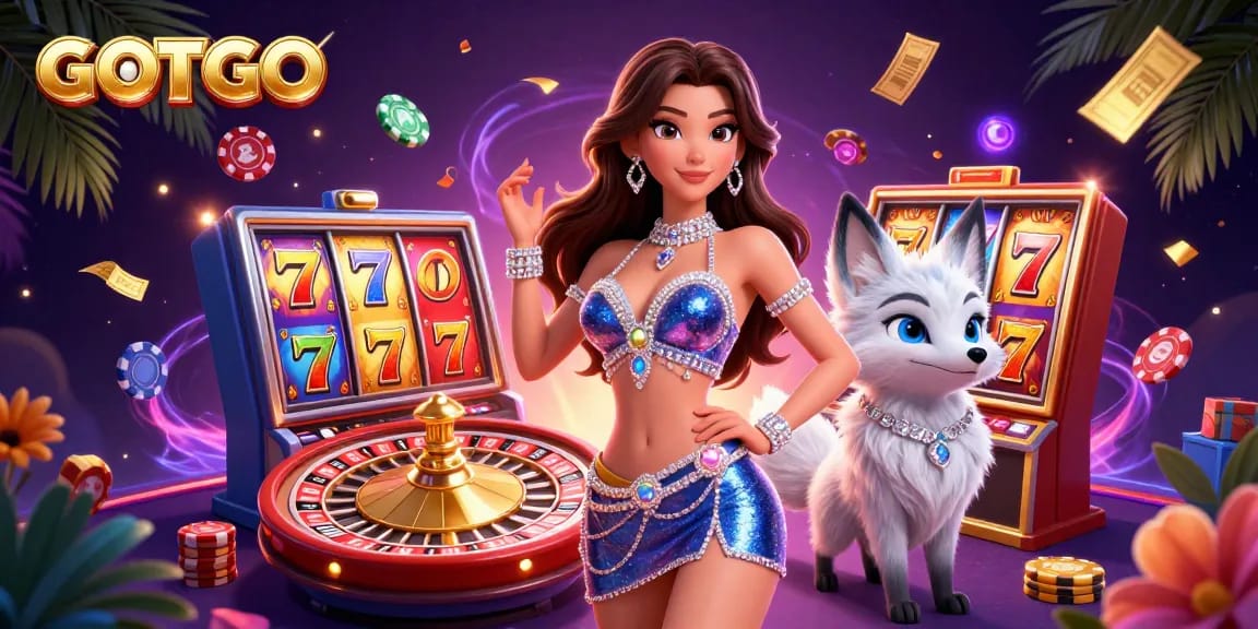 Terlibatlah dengan dunia kasino GOTOTO yang mendebarkan, dipenuhi dengan gulungan slot yang hidup dan elemen permainan yang dinamis.