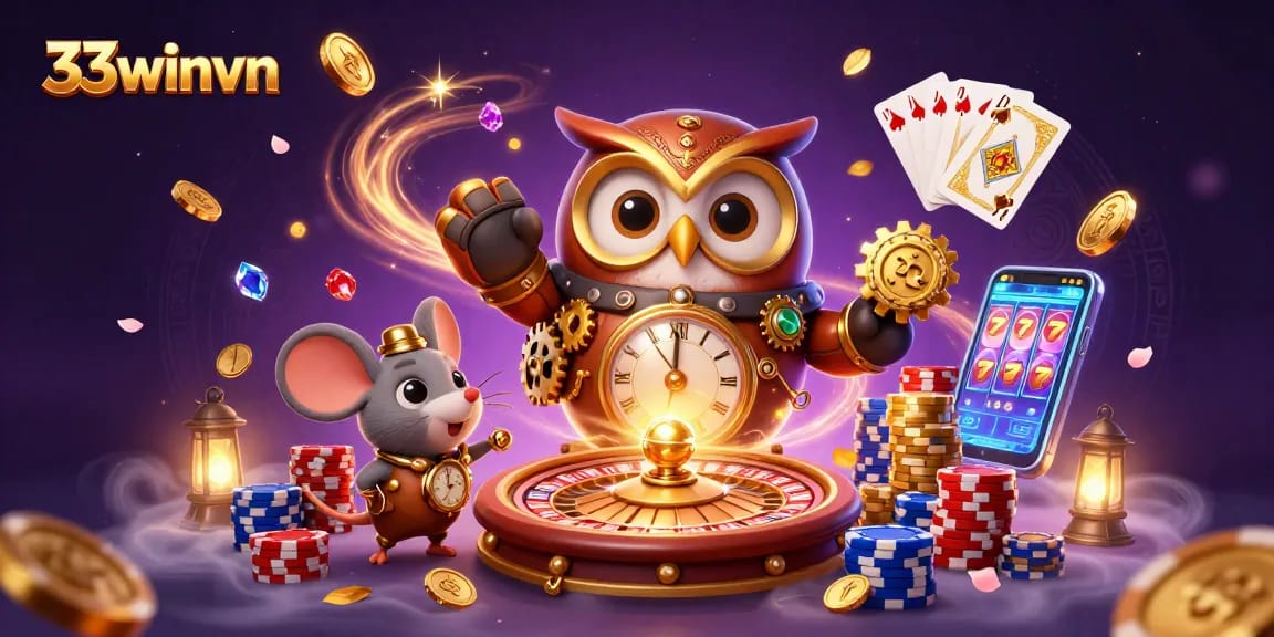 Experience thrilling gaming adventures at 33winvn with winning slots and dynamic casino elements.