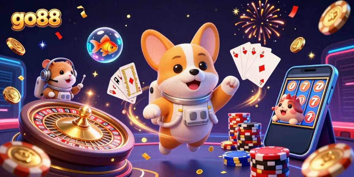 Engage with go88 and explore exhilarating adventures inside a space casino