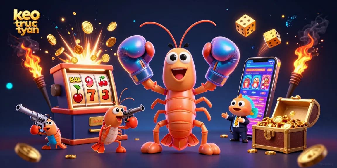 Engage with keo truc tuyen through an exciting casino scene featuring dynamic characters and rich gambling elements.