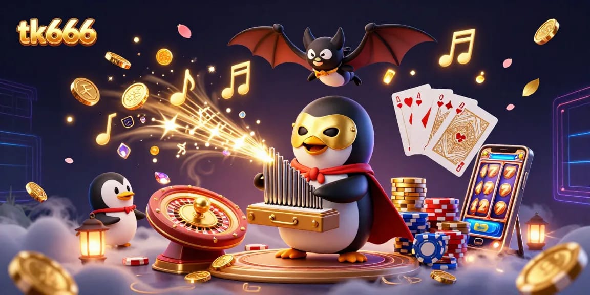 Experience exciting wins at tk666 with a vibrant casino scene featuring dynamic games and rewards.