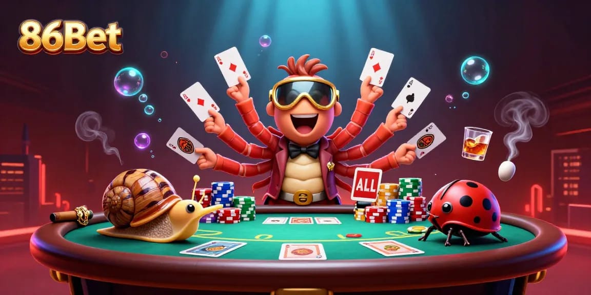 Engage in a thrilling casino experience with 86Bet featuring spectacular game elements.