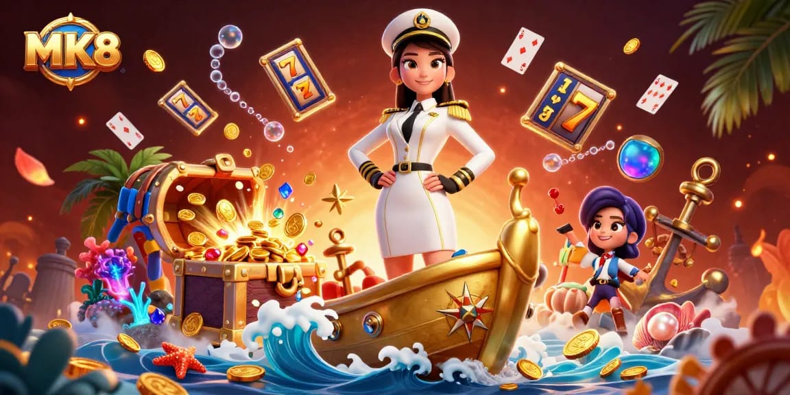 Engage with the thrill of MK8 while exploring breathtaking online casino experiences illustrated in vibrant detail.