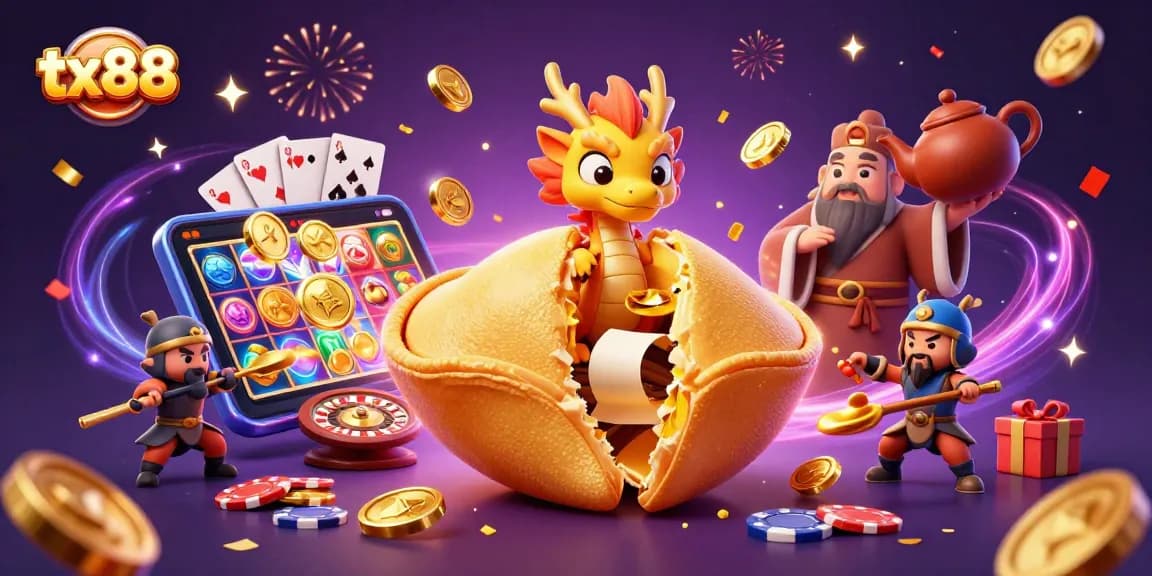 Experience thrilling entertainment with tx88's dynamic online casino gaming scene.