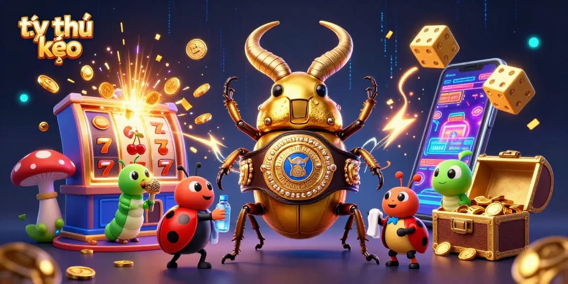 Experience thrilling tỷ lệ kèo updates featuring dynamic characters, casino elements, and vibrant visuals.