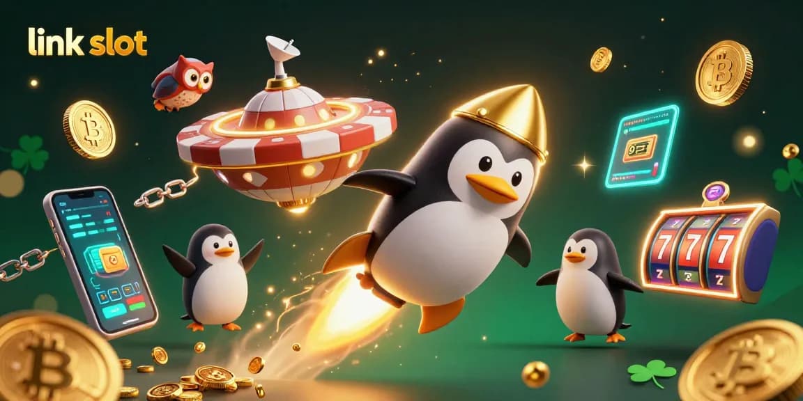 Menangkan jackpot dengan link slot yang mengasyikkan dan karakter beruang emas dalam ilustrasi 3D.