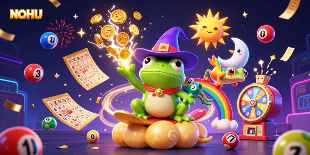 Experience thrilling wins at NOHU with vibrant games and festive energy in an exciting casino scene.