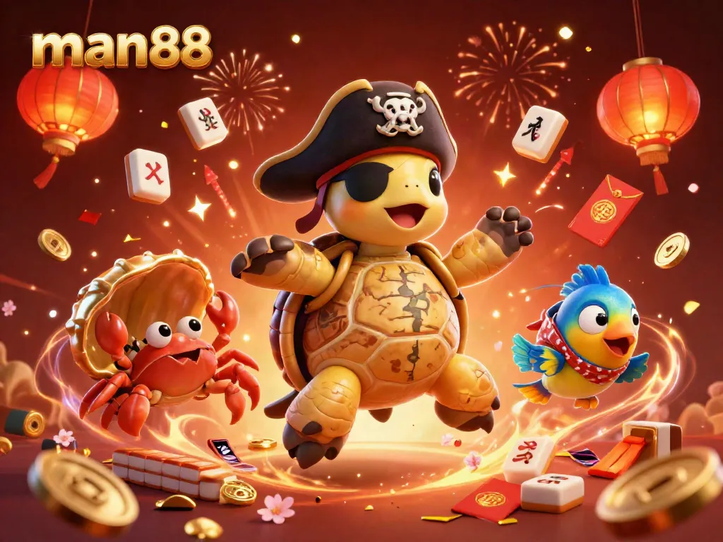 Experience dynamic gaming excitement with man88's vibrant treasures and engaging characters in a winning atmosphere.