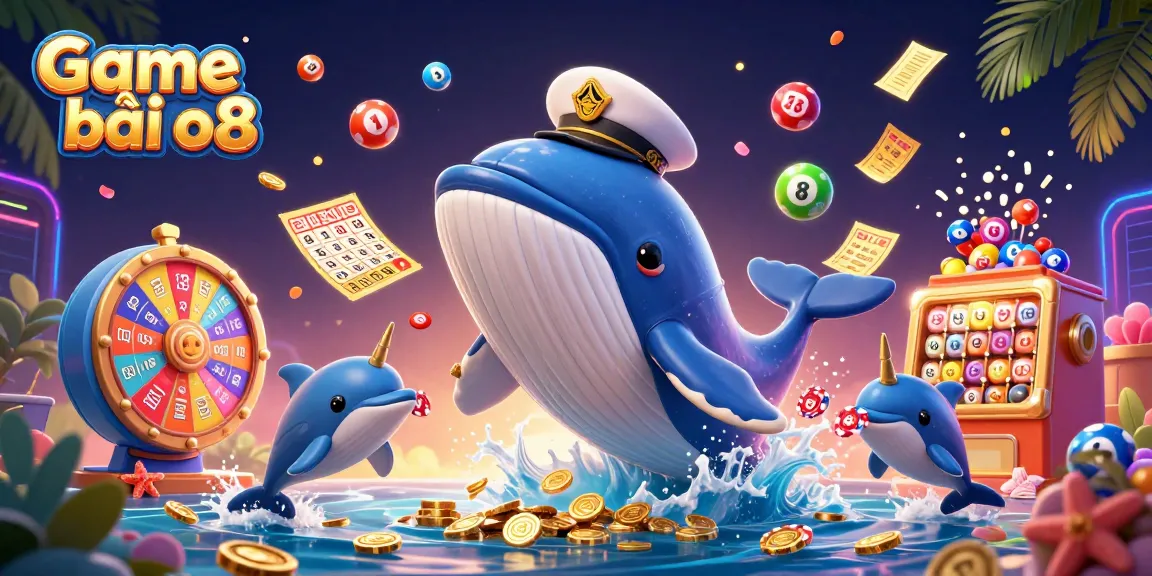 Experience the vibrant action of Game bài o8 with exciting characters and dynamic gaming elements in a lively casino atmosphere.